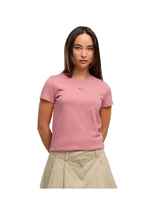Dámske tričko Puma Ess Centered Cat Logo Tee, ružové, 692916, veľkosť 48 Dámske tričko Puma Ess Centered Cat Logo Tee, ružové, 692916, veľkosť 48