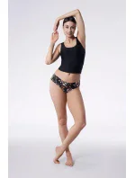 Tangá Peggy Brown spodný diel bikín - Julimex