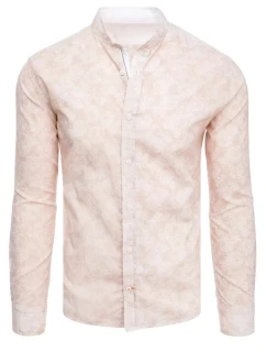 Pánska ružová košeľa FashionStreet DX2304
