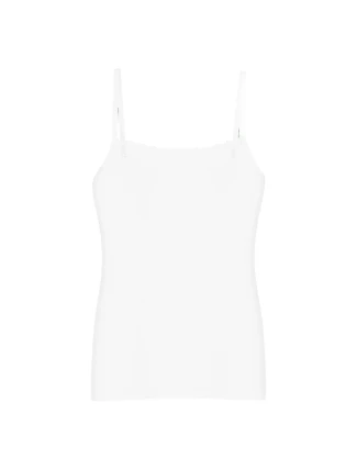 Dámske tričko Feel of Modal Spaghetti Top - WHITE - white 0003 - TRIUMPH