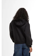 Build your Brand BY 444 Dámska mikina s kapucňou v oversize štýle „Loose Fit“ 56.0444 čierna