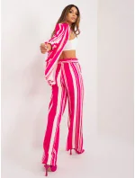 Nohavice DHJ SP 5077.27 fuchsií