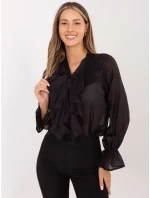 IT košeľa KS 28883.80 čierna