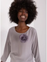 Blúzka LK BZ 506560.14P sivá Blúzka LK BZ 506560.14P sivá