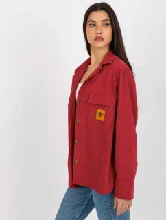 Dámska košeľa LK KS 509164.11 tmavo ružová - FPrice