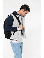 Kariban K 4003 Unisexová bunda s kapucňou „Teddy“ 20.4003 oxford grey/navy/white Kariban K 4003 Unisexová bunda s kapucňou „Teddy“ 20.4003 oxford grey/navy/white