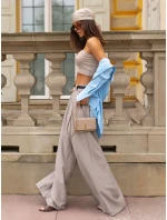 Nohavice MI SP A2476.95 dark lilac