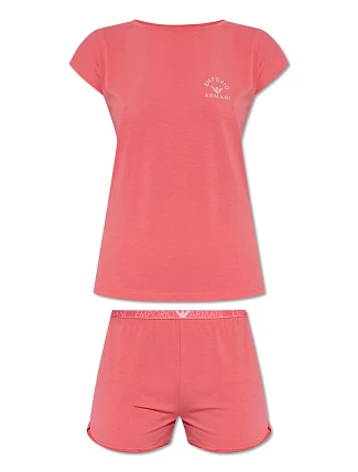 Dámske pyžamo 164794 4R223 05373 coral - Emporio Armani