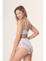 Hanna nohavičky s vysokým pásom biele