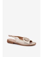 Sandále model 215706 Krok vo veľkom štýle Sandále model 215706 Krok vo veľkom štýle