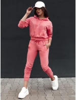 TRENDHOOD dámska koralová mikina FashionStreet BY1309