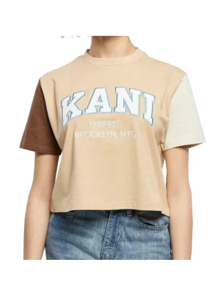 Karl Kani Tričko Serif Crop Block W 6130858 Karl Kani Tričko Serif Crop Block W 6130858