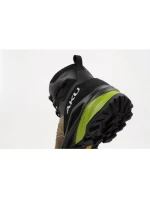 Aku pánska treková športová obuv Adapta Gore-tex kožená čierna zelená