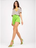 DHJ šortky SN 15776.01P svetlo zelená
