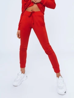Dámske tepláky LARA červená FashionStreet UY0954