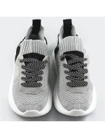 Strieborné dámske nazúvacie tenisky sneakers (LL66-3SP) Strieborné dámske nazúvacie tenisky sneakers (LL66-3SP)