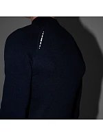 Pánske tričko s dlhým rukávom 4F M417 deep black 4FWAW25TFLOM417 20S pánske