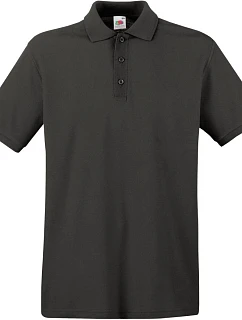 Fruit of the Loom Premium Polo Piqué, polokošeľa 16.3218, svetlo grafitová