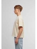 Build your Brand BY 439 Pánske hrubé tričko „Cropped Oversize“ 56.0439 biele