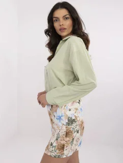 NM KS košeľa Y0826.69 pistáciová