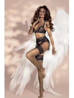 Podväzkový pás V-10712 čierny - Axami