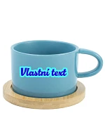 Personalizovaný keramický hrnček „MAKRONKA“ s vlastným textom v obryse