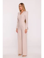 M883 Džínsový overal - béžový