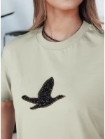 Dámske tričko BRILD pistáciová FashionStreet RY2528
