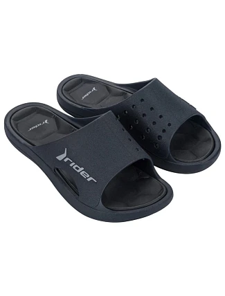 Pánske športové žabky Rider Bay XIV Ad pohodlné šedé papuče