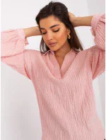 Košeľa LK KS 509347.76 svetlo ružová