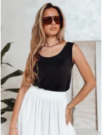 Dámsky top AGNETHAS basic bez ramienok čierny FashionStreet RY2500