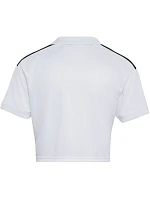 Dámske tričko adidas Juventus 26/27 Home Cropped Jersey, bielo-čierne, KB8878