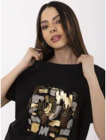 Blúzka CLM BZ 1701.81 čierna Blúzka CLM BZ 1701.81 čierna