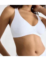 Podprsenka Basic+ Soft Bra - WHITE - biela 0003 - SLOGGI Podprsenka Basic+ Soft Bra - WHITE - biela 0003 - SLOGGI