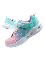 Detská športová obuv Skechers Color Breeze LED pre dievčatá Detská športová obuv Skechers Color Breeze LED pre dievčatá