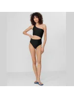 Dámske jednodielne plavky W H4L22-KOSP005 20S čierne - 4F
