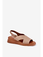 Dámske sandále ASA266-9 Quilara brown - Jezzi Dámske sandále ASA266-9 Quilara brown - Jezzi