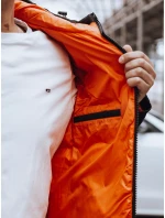 Pánska prešívaná zimná bunda s kapucňou čierna FashionStreet TX4895