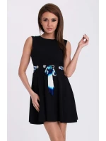EMAMODA dámske šaty bez rukávov čierne - Čierna / S - YNS EMAMODA dámske šaty bez rukávov čierne - Čierna / S - YNS