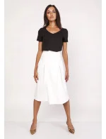 Dámska sukňa SP118 Ecru - Lanti