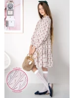 DIEVČENSKÉ AŽUROVÉ PONOŽKY MABEL DR2306