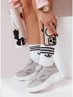 Dámske sivé tenisky RISNA FashionStreet ZY0109 Dámske sivé tenisky RISNA FashionStreet ZY0109