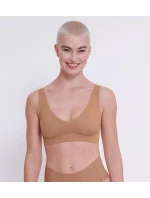 Dámska podprsenka ZERO Feel 2.0 Bralette - BROWN - hnedá 00CM - SLOGGI