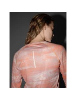 Dámske rýchloschnúce cyklistické tričko s dlhým rukávom 4F 4FWSS25TFLOF344-70A