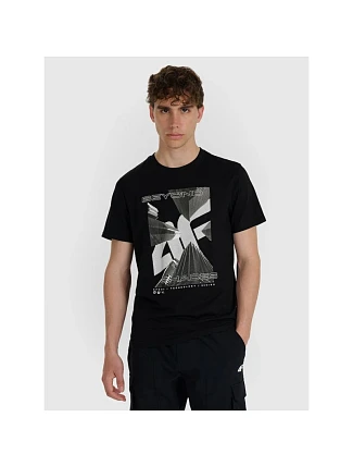 Pánske tričko 4F 4FRAW25TTSHM3258-20S