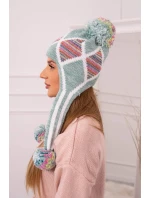 Dámska klapka na uši Eunika K322 mint