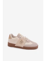 Dámské tenisky s ozdobným detailem Béžové Kalirina