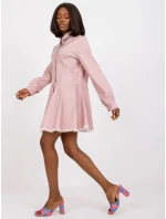 Šaty DHJ SK 6801.63P svetlo ružová