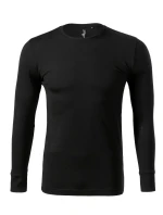 Pánske tričko Merino Rise LS black