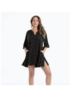 Štýl Manihi šaty 8159 čierne - RosaFaia